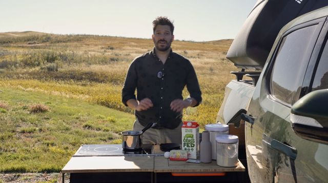 Grass-Fed Milk Bread at Grasslands National Park, SK