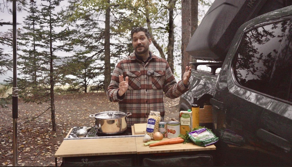 Minestrone Soup at Lake Superior, ON